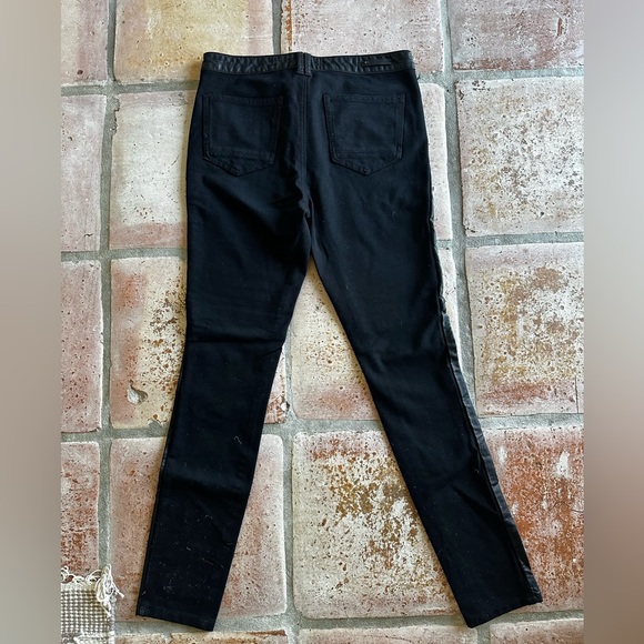 Pilcro and the Letterpress Faux Leather skinny ankle pants size 28 - Picture 4 of 6